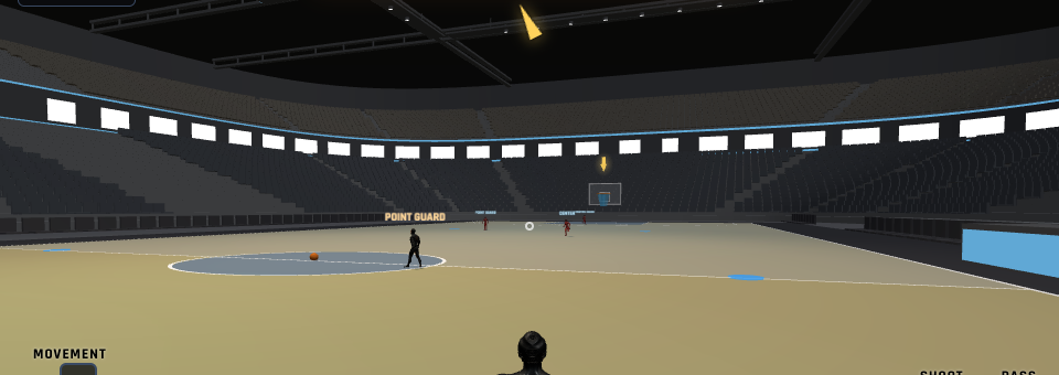 STADIUM court from centre