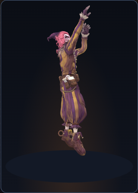 JESTER Harlequin skin